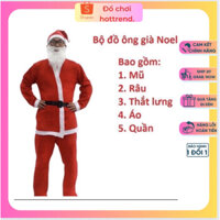 Bộ quần áo ông già noel.