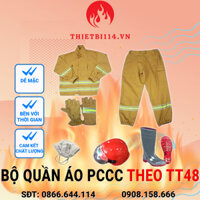 Bộ quần áo PCCC theo thông tư 48
