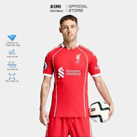Bộ Quần Áo Sân Nhà Liverpool 2024 / 2025 - Loại Vải Thái Kim Cương Cao Cấp Full Logo Thêu