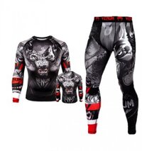 Bộ quần áo tập luyện võ thuật Rashguard BJJ 036