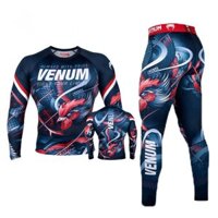 Bộ quần áo tập luyện võ thuật Rashguard BJJ MMA 043