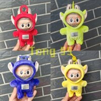 Bộ quần áo Teletubbies móc khóa búp bê nhồi bông 17cm LABUBU V1/V2