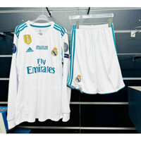 Bộ Quần Áo Thể Thao Bóng Đá Hàng Thái CLB Real Madrid 2018 Dài Tay Ronaldo 7