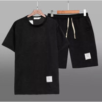 Bộ quần áo thể thao cổ tròn vân cá heo JUN FASHION STORE