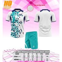 Bộ Quần Áo Thể Thao Không Logo Matrix 2023-2024 (Vải Mè)