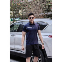 Bộ Quần Áo Thể Thao Nam Mùa Hè ANTA Ngắn Tay Vải Thun Co Dãn Thấm Hút Mồ Hôi Thoáng Khí S3