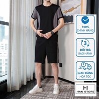 Bộ quần áo thể thao nam mùa hè,quần áo nam cộc tay trẻ trung năng động mùa hè 2023
