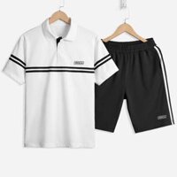 Bộ Quần Áo Thể Thao Nam Polo Cao Cấp Vải Thun Cá Sấu Co Giãn Đẹp Haaland J12