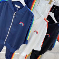 Bộ quần áo thể thao nữ cầu vồng hàng si tuyển