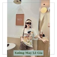 Bộ Quần Áo Thể Thao Nữ Mùa Hè, Bộ Thun Cộc Tay Hàng Đẹp Chất Thun Cotton Kiểu Dáng Năng Động, Cá Tính, Đủ Size