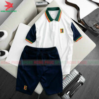 BỘ QUẦN ÁO THỂ THAO POLO NIKE MẪU 1 TRẮNG – DỆT VIỆT NAM