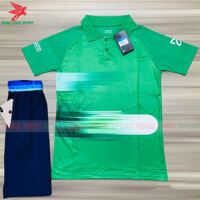 BỘ QUẦN ÁO THỂ THAO POLO LACOSTE MẪU 1 XANH LÁ – DỆT VIỆT NAM