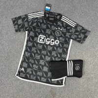 Bộ quần áo thể thao,áo bóng đá,đá banh CLB Ajax sân khách thứ 3 2024 vải gai Thái,bản cao cấp nhất,thấm hút mồ hôi. T