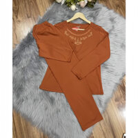 BỘ QUẦN ÁO THU ĐÔNG COTTON TRUNG NIÊN - món quà ý nghĩa tặng bà tặng mẹ