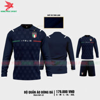 BỘ QUẦN ÁO THỦ MÔN DÀI TAY TUYỂN ITALY 2021 SÂN NHÀ – THUN LẠNH CAO CẤP