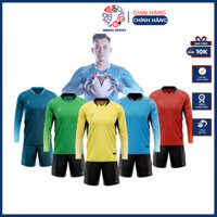 Bộ Quần áo thủ môn, Đồ thủ môn Mira Holder cao cấp, có đệm tay và đệm hông Merci Sport