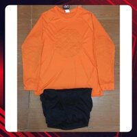 Bộ quần áo thủ môn màu cam chất thun lạnh cao cấp