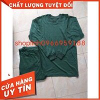 Bộ quần áo thun thu đông nam cổ tròn - Quần lẻ Size 4