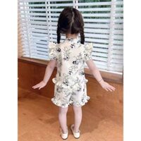 Bộ quần áo trẻ em hai mảnh thiết kế cho nam và nữ, Bộ Quần Áo Tang mới của Trung Quốc cho nam và nữ, kiểu mỏng // 1.15