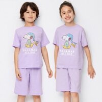 Bộ quần áo trẻ em Peanuts dễ thương của GU - Nhật Bản