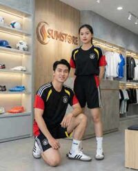 Bộ Quần Áo Tuyển Đức Đen Thun Mè DK