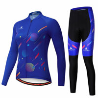 Bộ quần áo xe đạp nữ dài tay PKXD-1194