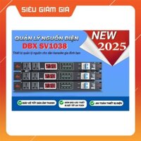Bộ Quản Lý Nguồn DBX 1038 Plus - Bộ Quản Lý Nguồn Cao Cấp Bảo Vệ Dàn Âm Thanh Gia Đình Sân Khấu Automat Tự Ngắt