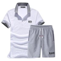 Bộ quần short và áo thun nam REO [bonus]