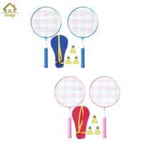 Bộ quần vợt cầu lông trẻ em Vợt Tennis Quà tặng Vợt Tennis cho công viên Sân vườn trong nhà Bé gái