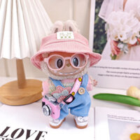 Bộ Quần Yếm Quần Áo Labubu V1 17Cm Trang Phục Búp Bê Popmart