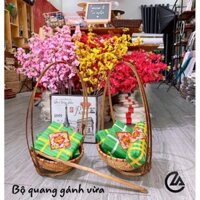 Bộ quang gánh trang trí chụp ảnh tết