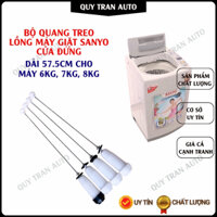 Bộ quang treo, ti treo máy giặt SANYO lồng đứng cửa trên 6kg 7kg 8kg dài 57.5cm - Quý Trần Auto