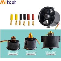 Bộ Quạt 70mm + Động Cơ 3000kv 4mm / 64mm + Động Cơ 4500kv Cho Máy Bay Điều Khiển Từ Xa