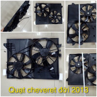 Bộ quạt gió tản nhiệt dàn nóng két nước Cherolet Captival 2008-2013 máy xăng hỗ trợ thay thế tại hà nội 0856727222