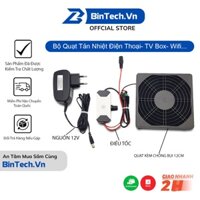 Bộ Quạt Tản Nhiệt Điện Thoại, TV Box, WiFi , Android Box..Tản Nhiệt Làm Mát Điều Chỉnh Tự Đông Theo Mức Độ- Không Gây Ồn