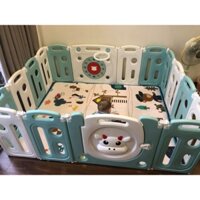 Bộ quây cũi Nhựa Gấp Gọn nguyên sinh Tặng Thảm,Bóng, (GIAO 2H HCM)