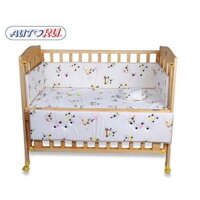 Bộ Quây – Nệm – Gối dùng cho cũi gỗ Autoru AUWDC-CSN