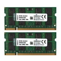 Bộ RAM Máy Tính 4GB 2x 2GB PC2-6400 DDR2 800 200Pin SODIMM KVR800D2S6 / 2G