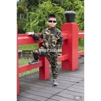 Bộ rằn ri Thu Đông trẻ em túi hộp