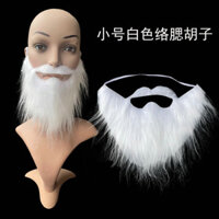 Bộ râu giả Halloween Bóng Đảng râu giả râu Giáng sinh râu trắng Blush râu cằm Bộ râu ngộ nghĩnh 007