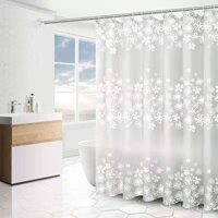 Bộ Rèm tắm không thấm nước phòng tắm không đục lỗ rèm che nắng dày rèm cửa phòng tắm chống nấm mốc