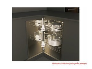 Bộ rổ góc xoay Hafele Cucina Mezzo 548.37.000