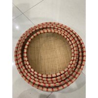Bộ rổ rá tre đan thủ công
