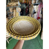 Bộ Rổ Tre 5 Cái  đựng đồ ăn - decor - trang trí...