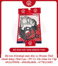 Bộ Ron Gioăng Máy Đen Xe Dream Thái Chính Hãng Thái Lan