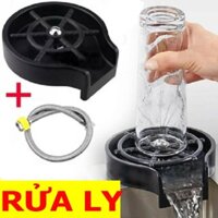 Bộ Rửa Ly cốc Gắn Chậu Rửa Chén Áp Suất Mạnh vòi phun nước tự động cho quán cafe quầy bar gia đình