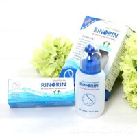 Bộ rửa mũi xoang Rinorin 30 gói muối