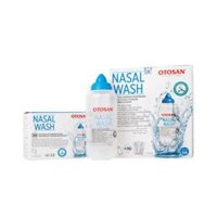 Bộ rửa xoang mũi Otosan Nasal Wash làm sạch sâu, hồi phục chứng viêm mũi dị ứng (1 kít + 30 gói)