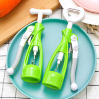Bộ Rượu Chuyên Dụng Đa Năng 1.12 Nhựa Đơn Giản Corkscrew Rượu Vang Đỏ Sáng Tạo Corkscrew Bia Tua Vít Dày