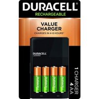 BỘ SẠC 2 LOẠI PIN AA - AAA KÈM SẴN 4 PIN AA Duracell - Ion Speed 1000 Battery Charger